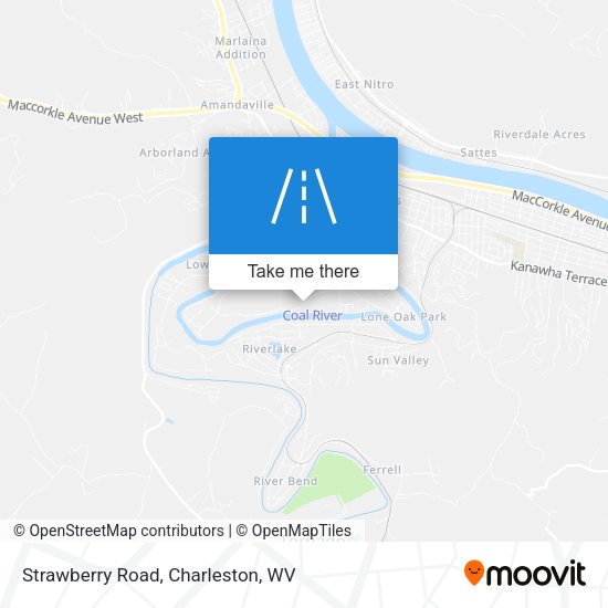 Strawberry Road map
