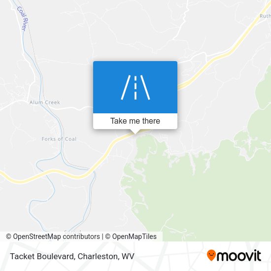 Mapa de Tacket Boulevard