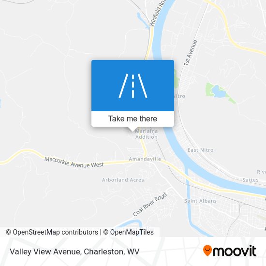 Mapa de Valley View Avenue