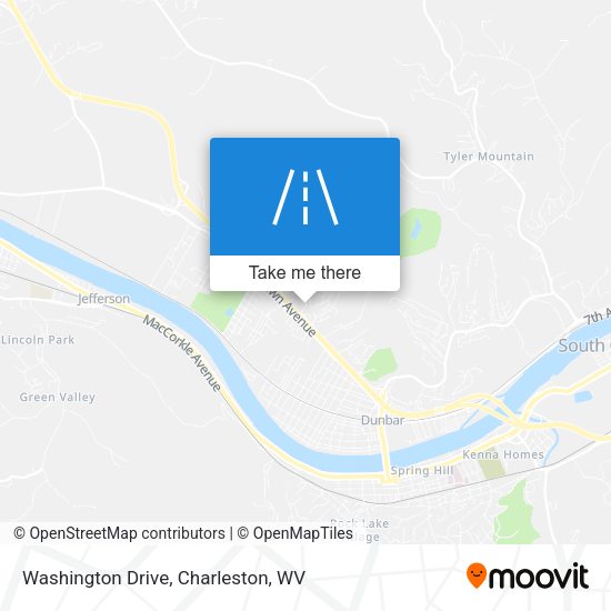 Mapa de Washington Drive