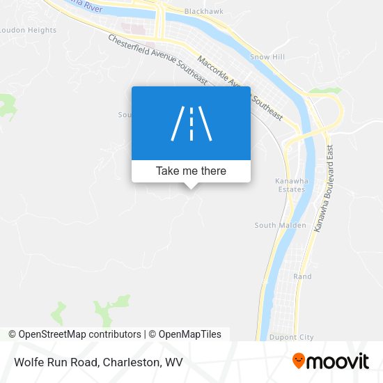 Mapa de Wolfe Run Road