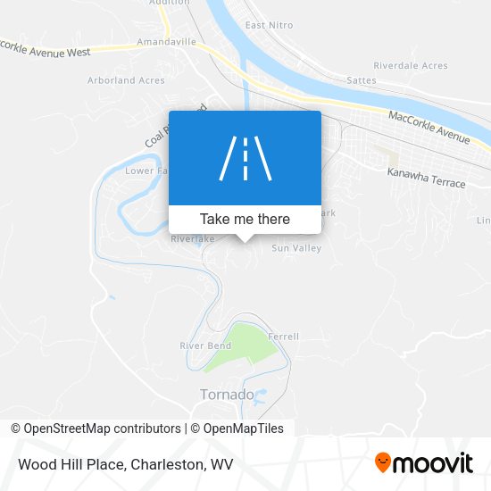 Mapa de Wood Hill Place
