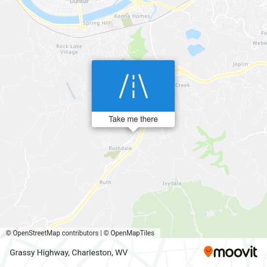 Mapa de Grassy Highway