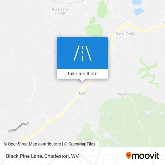 Mapa de Black Pine Lane