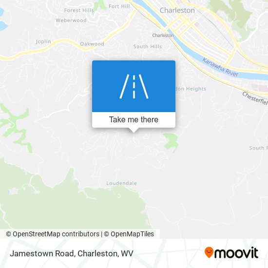 Mapa de Jamestown Road