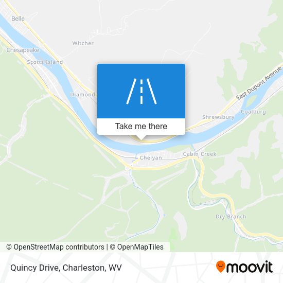 Mapa de Quincy Drive