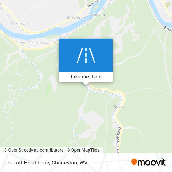 Parrott Head Lane map