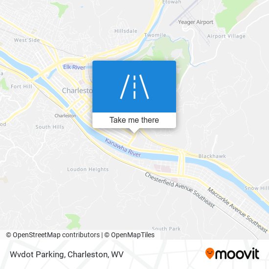 Mapa de Wvdot Parking