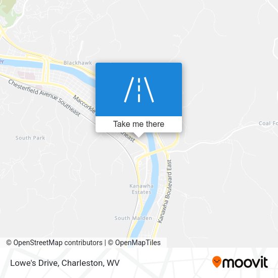 Mapa de Lowe's Drive