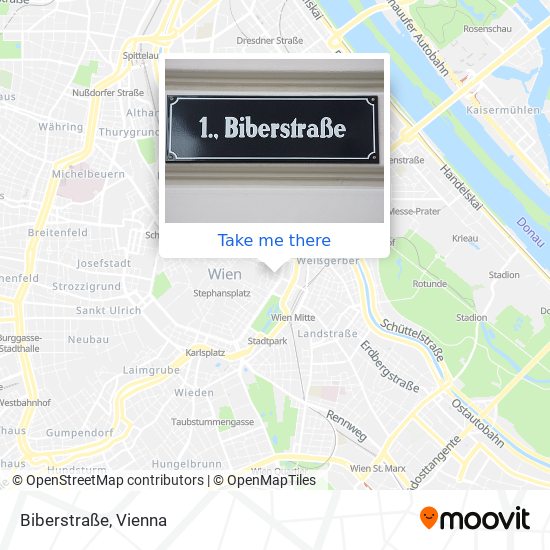 Biberstraße map