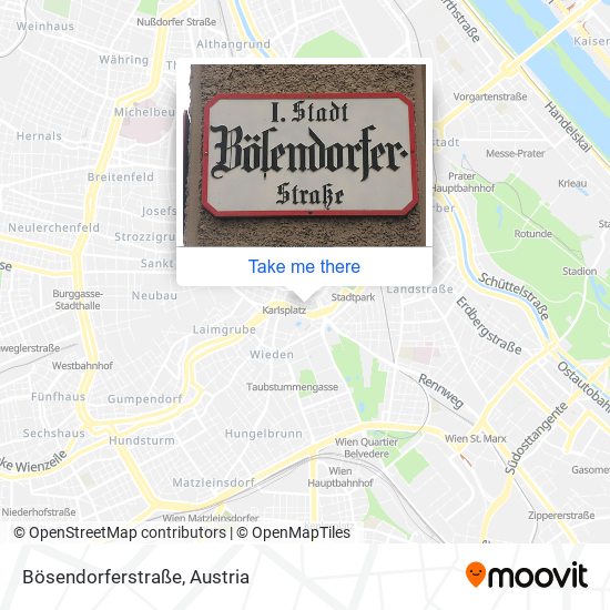 Bösendorferstraße map