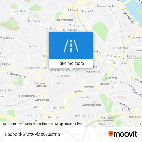 Leopold-Gratz-Platz map