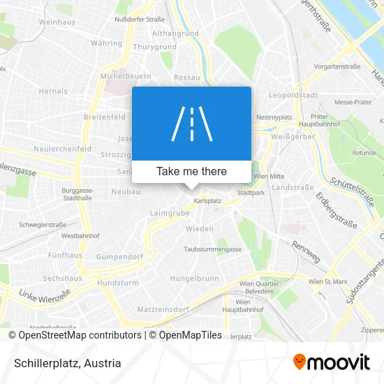 Schillerplatz map