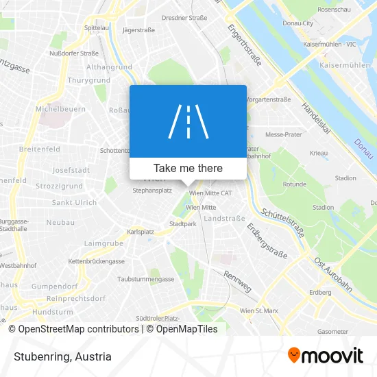 Stubenring map
