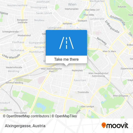 Alxingergasse map