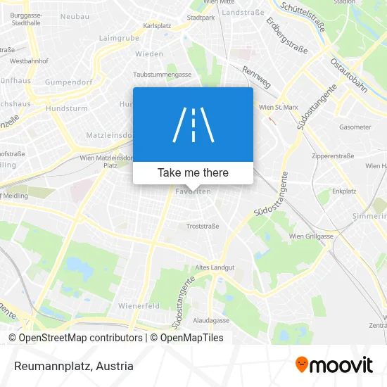 Reumannplatz map
