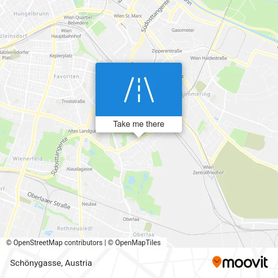 Schönygasse map