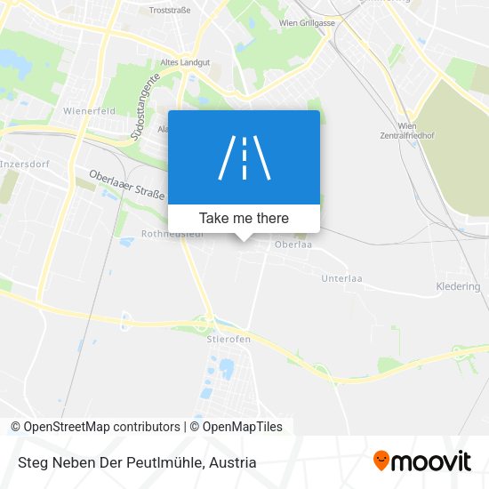 Steg Neben Der Peutlmühle map