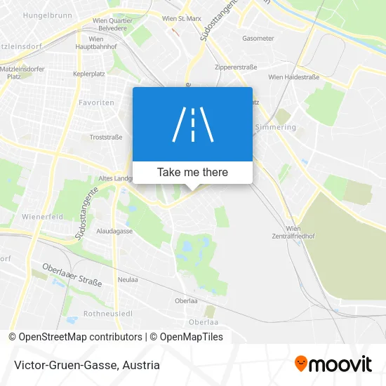 Victor-Gruen-Gasse map