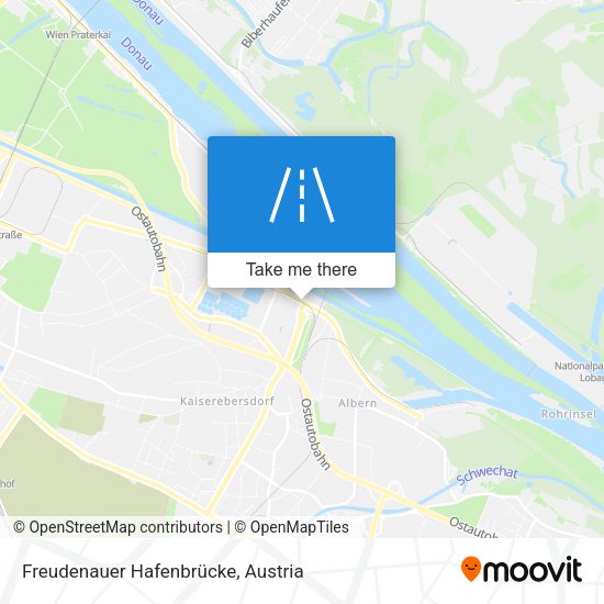 Freudenauer Hafenbrücke map