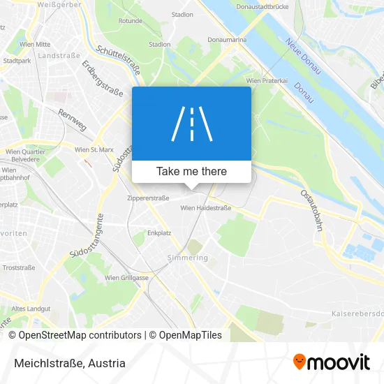 Meichlstraße map