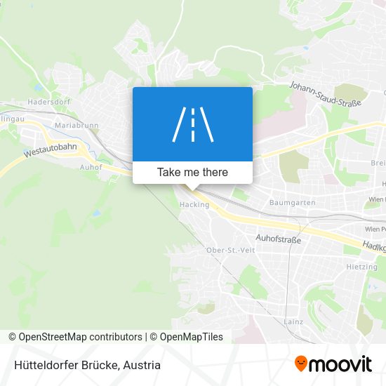 Hütteldorfer Brücke map