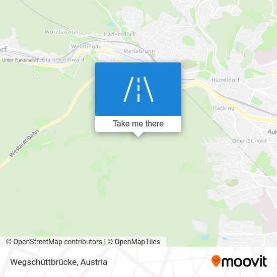 Wegschüttbrücke map