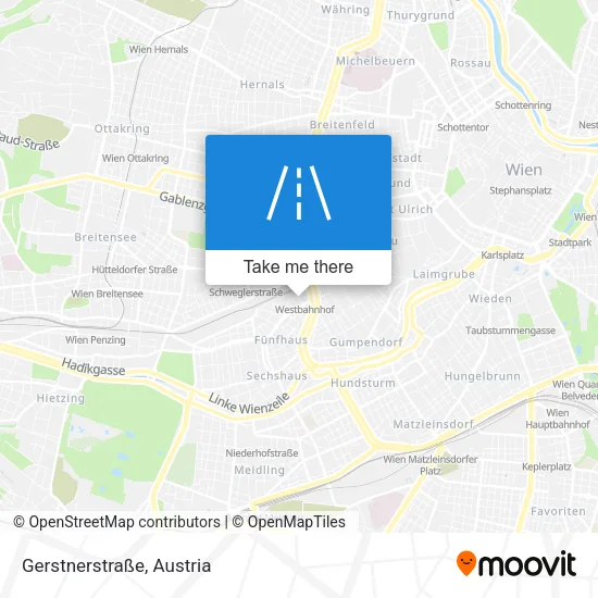 Gerstnerstraße map