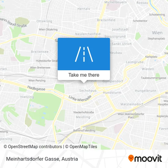 Meinhartsdorfer Gasse map