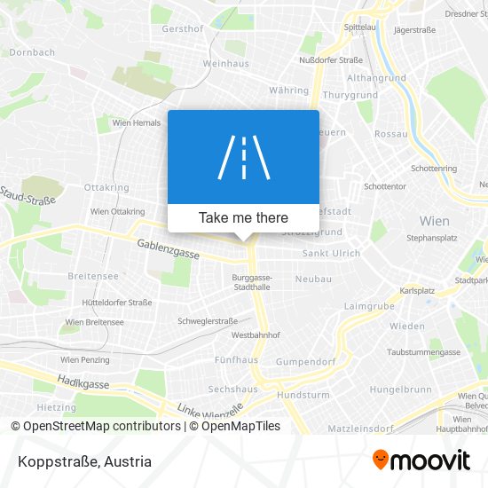 Koppstraße map