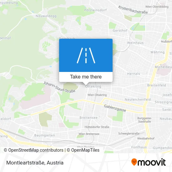 Montleartstraße map