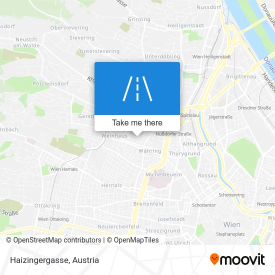 Haizingergasse map
