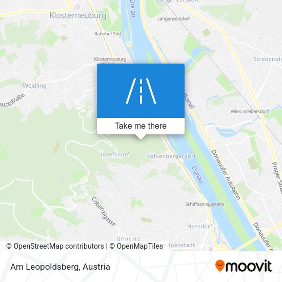 Am Leopoldsberg map