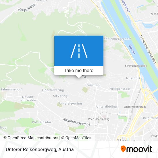 Unterer Reisenbergweg map