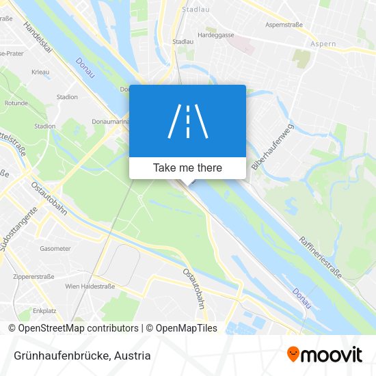 Grünhaufenbrücke map
