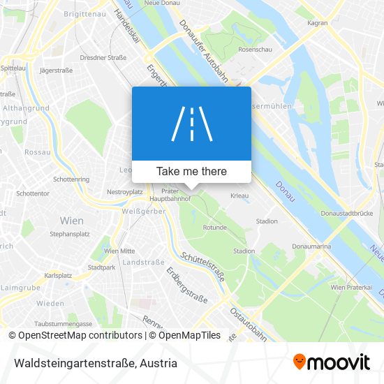 Waldsteingartenstraße map