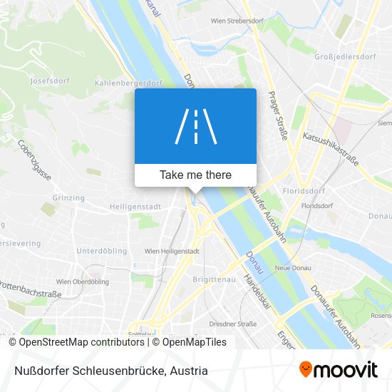 Nußdorfer Schleusenbrücke map
