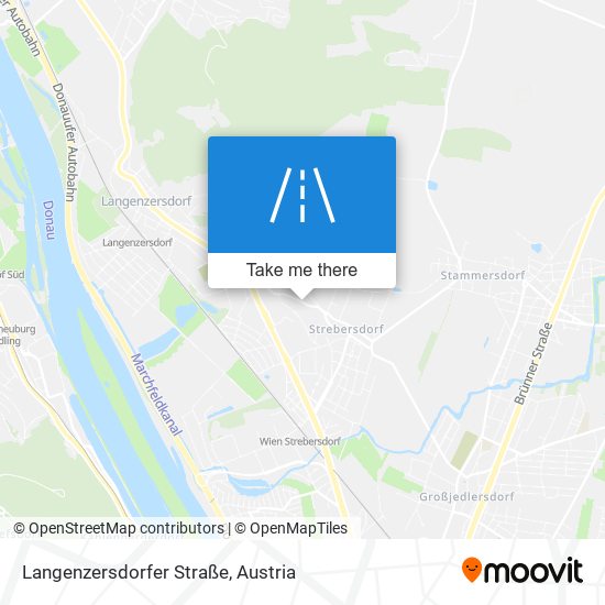 Langenzersdorfer Straße map