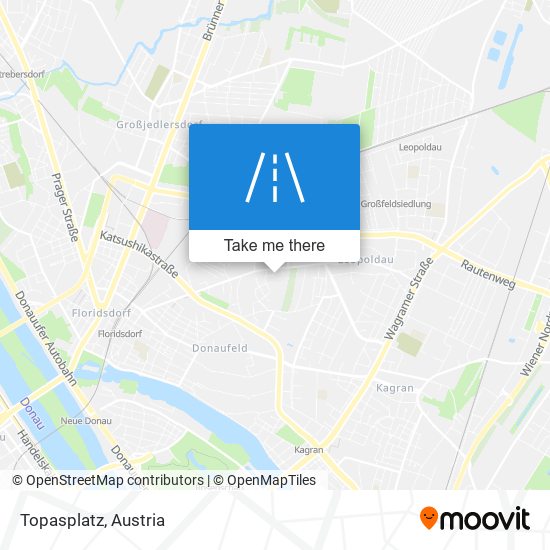 Topasplatz map