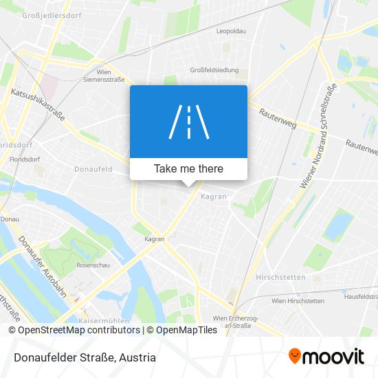 Donaufelder Straße map