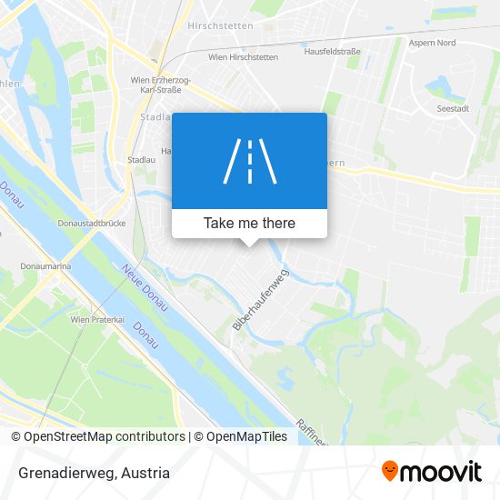 Grenadierweg map