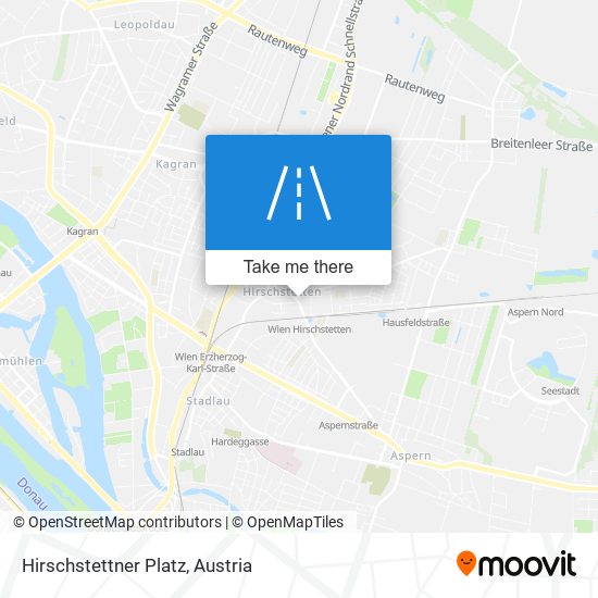 Hirschstettner Platz map