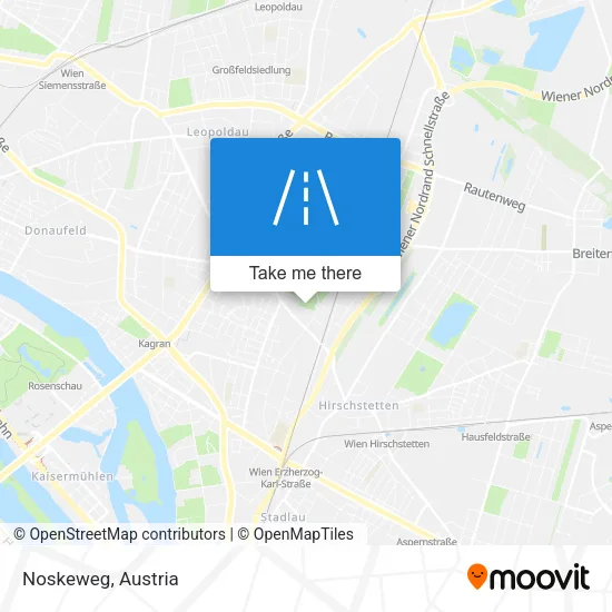 Noskeweg map