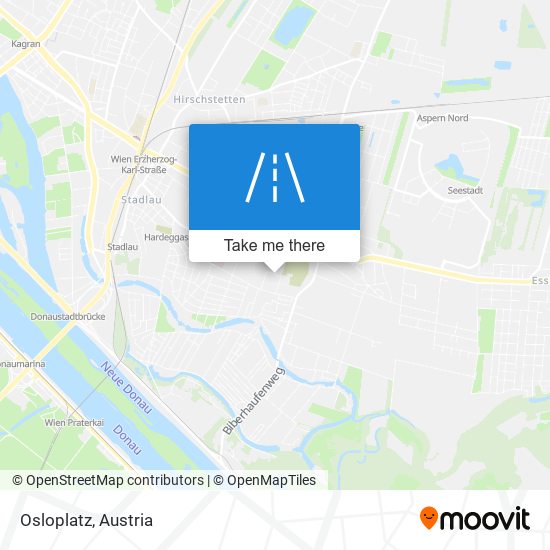 Osloplatz map