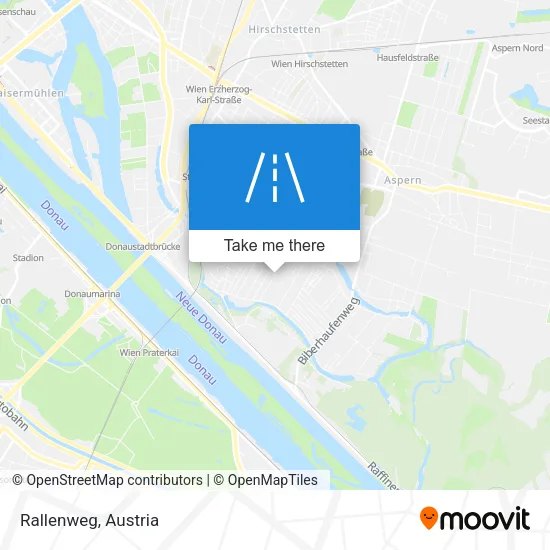 Rallenweg map