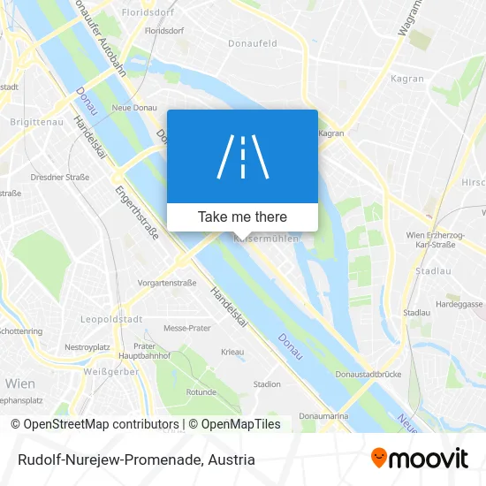 Rudolf-Nurejew-Promenade map