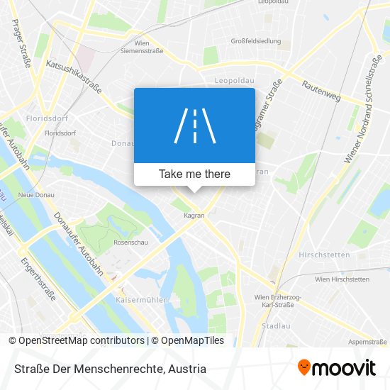 Straße Der Menschenrechte map