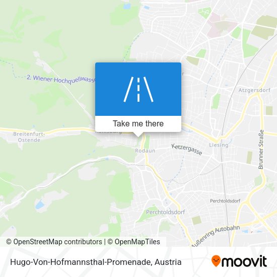 Hugo-Von-Hofmannsthal-Promenade map