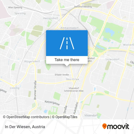 In Der Wiesen map