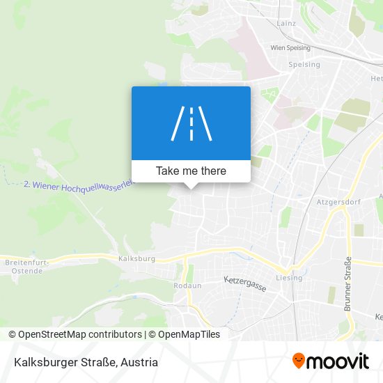 Kalksburger Straße map